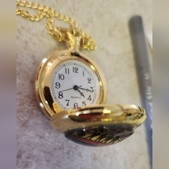 New military Vet veteran thank you for your service quartz pocket watch - Picture 3 of 5
